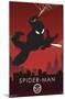 Marvel Heroic Silhouette - Spider-Man-Trends International-Mounted Poster