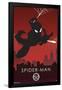 Marvel Heroic Silhouette - Spider-Man-Trends International-Framed Poster