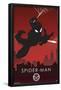 Marvel Heroic Silhouette - Spider-Man-Trends International-Framed Poster