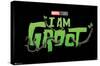 Marvel I Am Groot - Logo-Trends International-Stretched Canvas