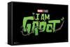 Marvel I Am Groot - Logo-Trends International-Framed Stretched Canvas