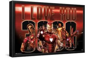 Marvel - I Love You 3000-Trends International-Framed Poster