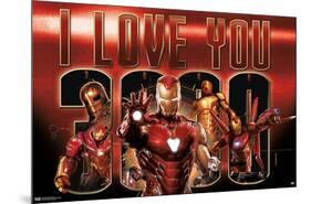 Marvel - I Love You 3000-Trends International-Mounted Poster