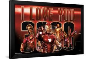 Marvel - I Love You 3000-Trends International-Framed Poster