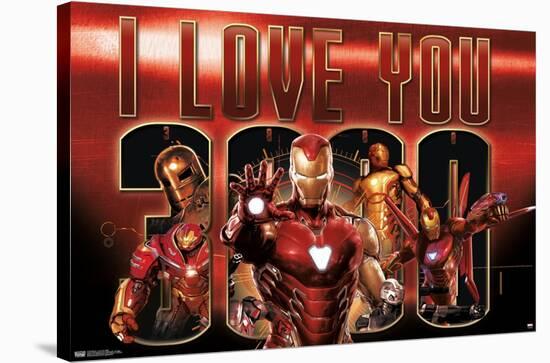 Marvel - I Love You 3000-Trends International-Stretched Canvas