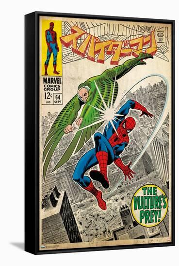 Marvel Katakana - Amazing Spider-Man #64-Trends International-Framed Stretched Canvas