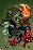 Marvel Knights Spider-Man No.10 Cover: Spider-Man, Black Cat and Green Goblin-Terry Dodson-Lamina Framed Poster