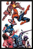 Marvel Knights Spider-Man No.2 Cover: Spider-Man-Terry Dodson-Lamina Framed Poster