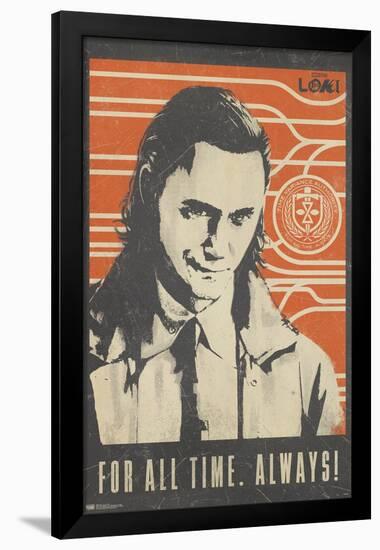 Marvel Loki - For All Time-Trends International-Framed Poster