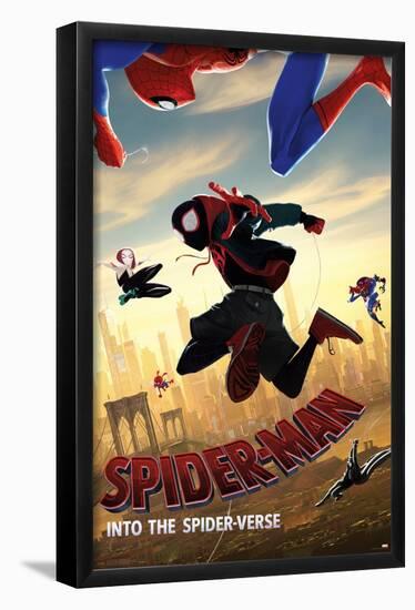 Marvel MCU - Spider-Man - Into The Spider-Verse - Dive-Trends International-Framed Poster