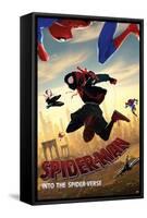 Marvel MCU - Spider-Man - Into The Spider-Verse - Dive-Trends International-Framed Stretched Canvas