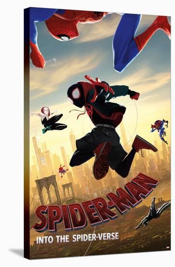 Marvel MCU - Spider-Man - Into The Spider-Verse - Dive-Trends International-Stretched Canvas