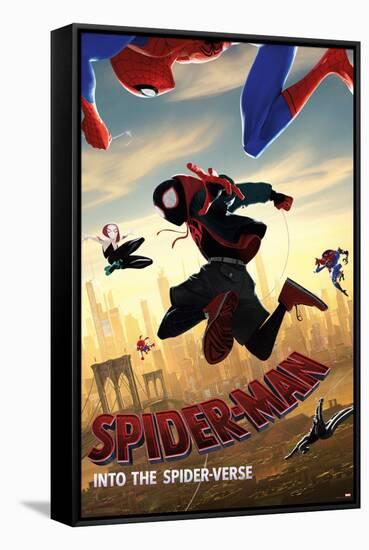 Marvel MCU - Spider-Man - Into The Spider-Verse - Dive-Trends International-Framed Stretched Canvas