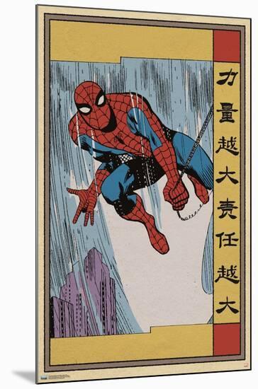 Marvel Modern Heritage - Spider-Man-Trends International-Mounted Poster