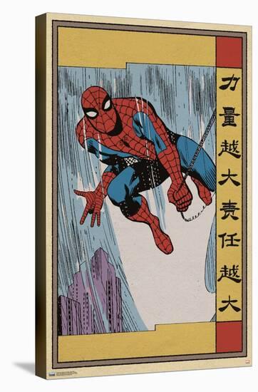 Marvel Modern Heritage - Spider-Man-Trends International-Stretched Canvas