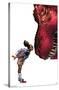 Marvel Moon Girl & Devil Dinosaur - Kiss-Trends International-Stretched Canvas