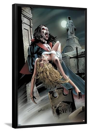 Marvel Movie - Morbius - Graveyard Premium Poster--Framed Poster