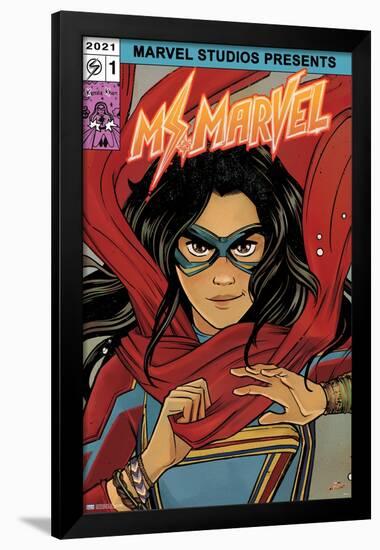 Marvel Ms. Marvel - Comic-Trends International-Framed Poster