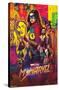 Marvel Ms. Marvel - One Sheet-Trends International-Stretched Canvas