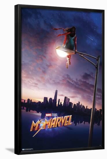 Marvel Ms. Marvel - Teaser One Sheet-Trends International-Framed Poster