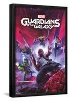 Marvel's Guardians of the Galaxy Video Game - Key Art-Trends International-Framed Poster