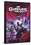 Marvel's Guardians of the Galaxy Video Game - Key Art-Trends International-Framed Poster
