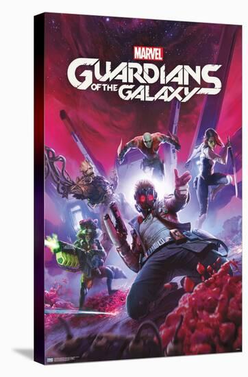 Marvel's Guardians of the Galaxy Video Game - Key Art-Trends International-Stretched Canvas