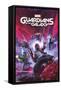 Marvel's Guardians of the Galaxy Video Game - Key Art-Trends International-Framed Stretched Canvas