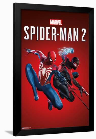 Marvel's Spider-Man 2 - Key Art-Trends International-Framed Poster