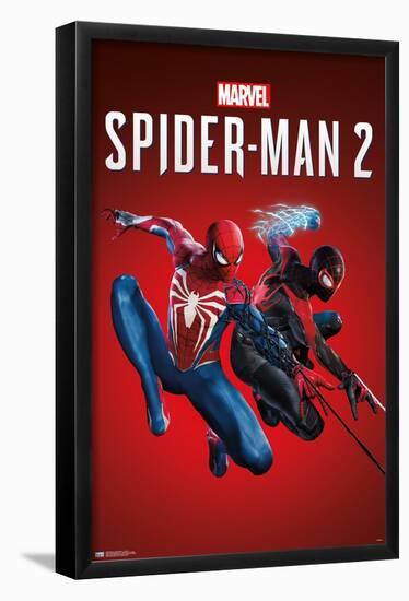 Marvel's Spider-Man 2 - Key Art-Trends International-Framed Poster