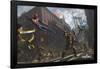 Marvel's Spider-Man 2 - Street Fight with Kraven-Trends International-Framed Poster