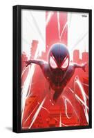 Marvel's Spider-Man: Miles Morales - Falling-Trends International-Framed Poster