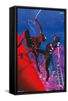 Marvel's Spider-Man: Miles Morales - Fight-Trends International-Framed Stretched Canvas