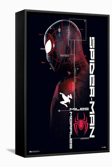 Marvel's Spider-Man: Miles Morales - Miles-Trends International-Framed Stretched Canvas