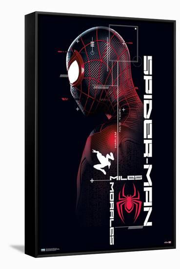 Marvel's Spider-Man: Miles Morales - Miles-Trends International-Framed Stretched Canvas