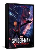 Marvel's Spider-Man: Miles Morales - Pose-Trends International-Framed Stretched Canvas