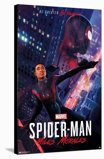 Marvel's Spider-Man: Miles Morales - Pose-Trends International-Stretched Canvas