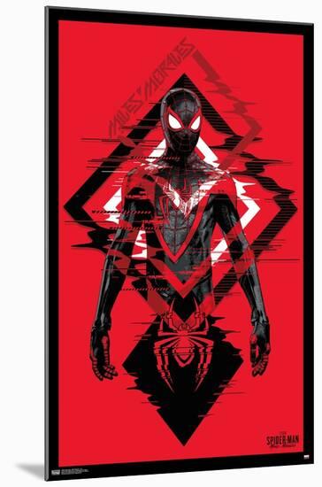 Marvel's Spider-Man: Miles Morales - Suit-Trends International-Mounted Poster