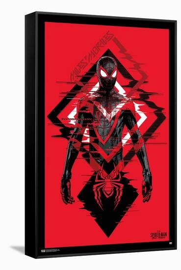 Marvel's Spider-Man: Miles Morales - Suit-Trends International-Framed Stretched Canvas