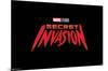 Marvel Secret Invasion - Logo-Trends International-Mounted Poster