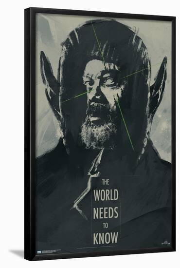 Marvel Secret Invasion - Nick Fury The World Needs To Know-Trends International-Framed Poster