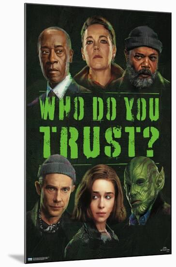 Marvel Secret Invasion - Who Do You Trust Grid-Trends International-Mounted Poster