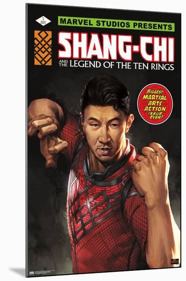 Marvel Shang-Chi and the Legend of the Ten Rings - Action Issue-Trends International-Mounted Poster