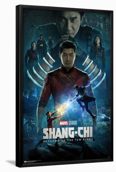 Marvel Shang-Chi and the Legend of the Ten Rings - Official One Sheet-Trends International-Framed Poster