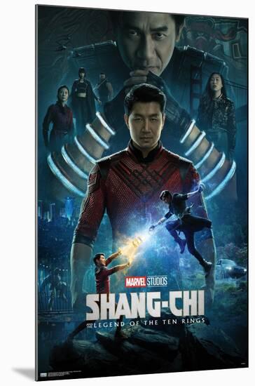 Marvel Shang-Chi and the Legend of the Ten Rings - Official One Sheet-Trends International-Mounted Poster