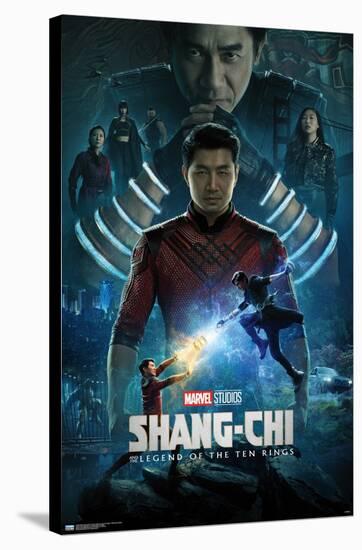 Marvel Shang-Chi and the Legend of the Ten Rings - Official One Sheet-Trends International-Stretched Canvas