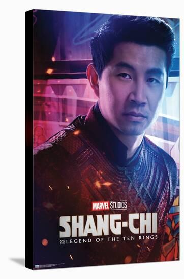 Marvel Shang-Chi and the Legend of the Ten Rings - Shang-Chi One Sheet-Trends International-Stretched Canvas