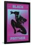 Marvel Shape of a Hero - Black Panther-Trends International-Framed Poster