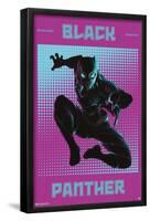 Marvel Shape of a Hero - Black Panther-Trends International-Framed Poster