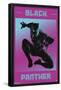 Marvel Shape of a Hero - Black Panther-Trends International-Framed Poster